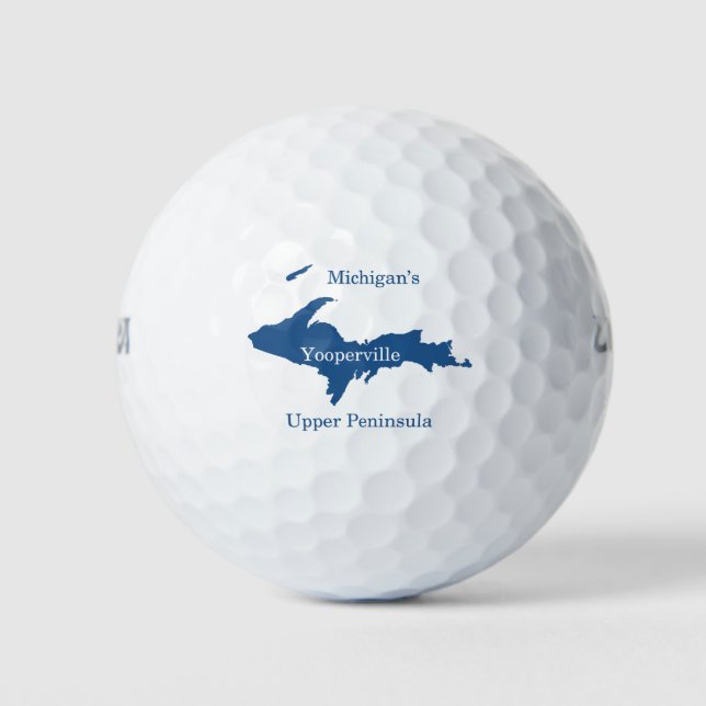 Yooperville golf ball (Front)