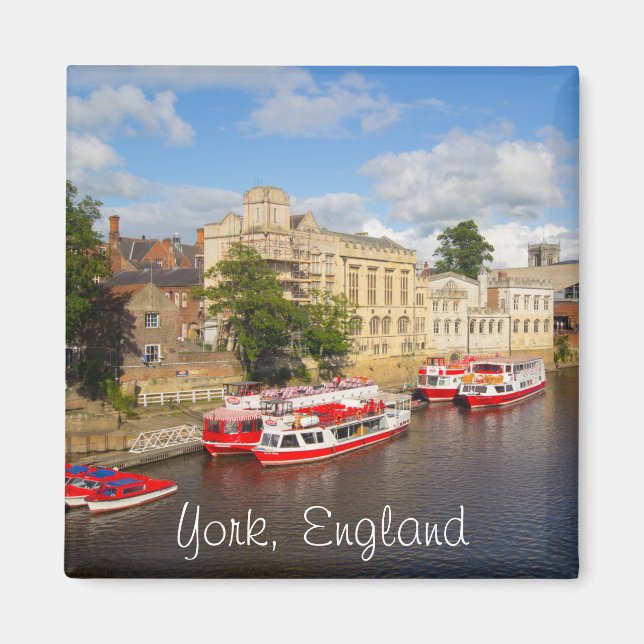 York, Angleterre, aimant frigo (Devant)