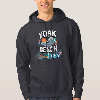 York Beach, Maine Hoodie