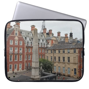 York buildings laptop sleeve
