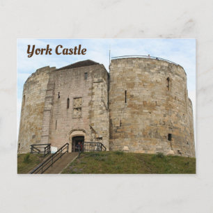 York Castle, England, United Kingdom Postcard