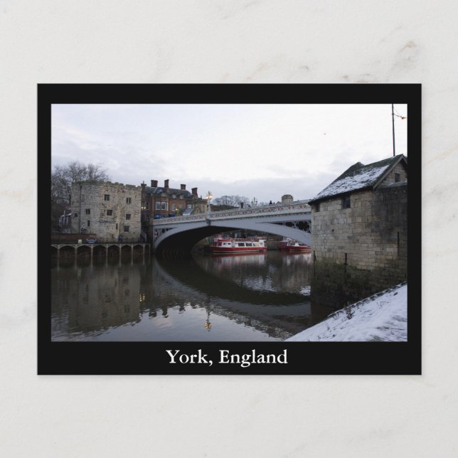York, England Postcard (Front)