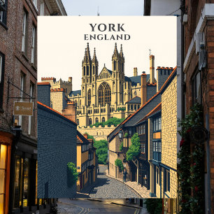 York England UK Travel Historic Postcard