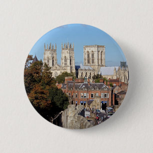York Minster 2 Inch Round Button