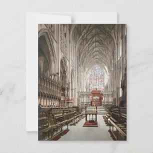 York Minster, England (c. 1900) Postcard