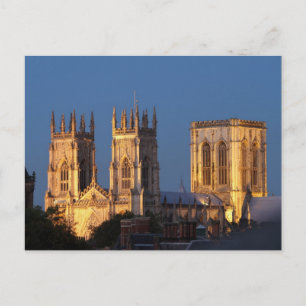 York Minster Postcard