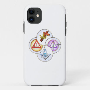 York Rite Digital Pinwheel iPhone 11 Case