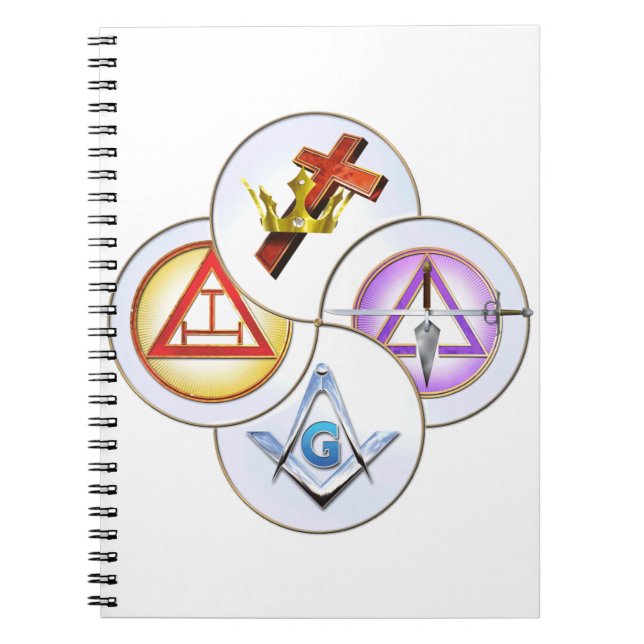 York Rite Digital Pinwheel Notebook (Front)