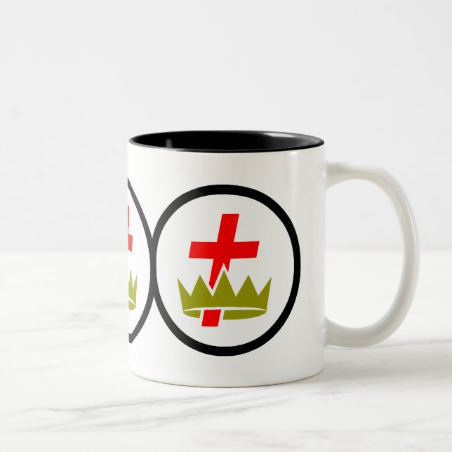 York Rite Edition Two-Tone Coffee Mug (Right)