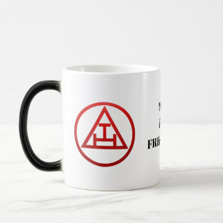 York Rite Masonic Logo Magic Mug