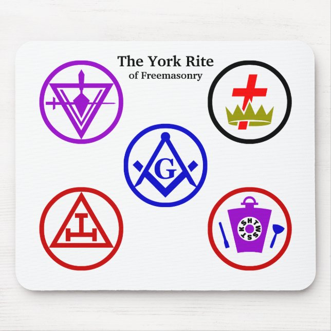 York Rite Mousepad (Front)