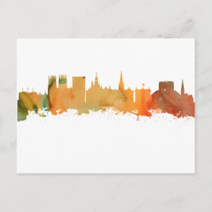 York Skyline Postcard