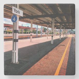 York station stone coaster