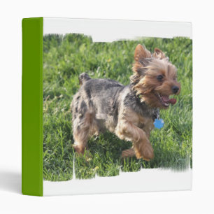 York Terrier Dog Binder