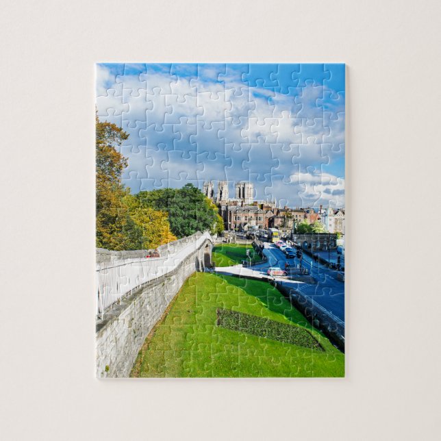 York Walls and Minster Jigsaw Puzzle (Vertical)