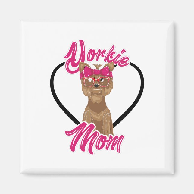 Yorki Mom Magnet (Front)