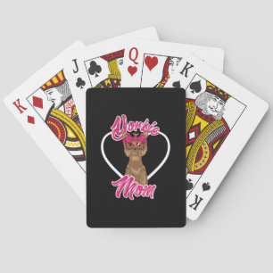Yorki Mom Playing Cards