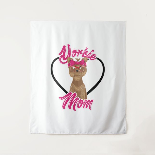 Yorki Mom Tapestry (Front)