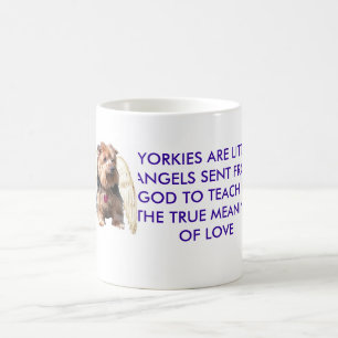 Yorkie Angel Coffee Mug
