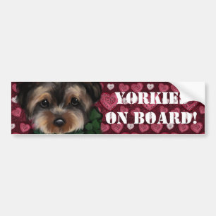 YORKIE                    BUMPER STICKER