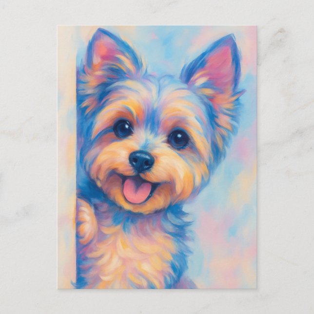 Yorkie Card - Blank (Front)