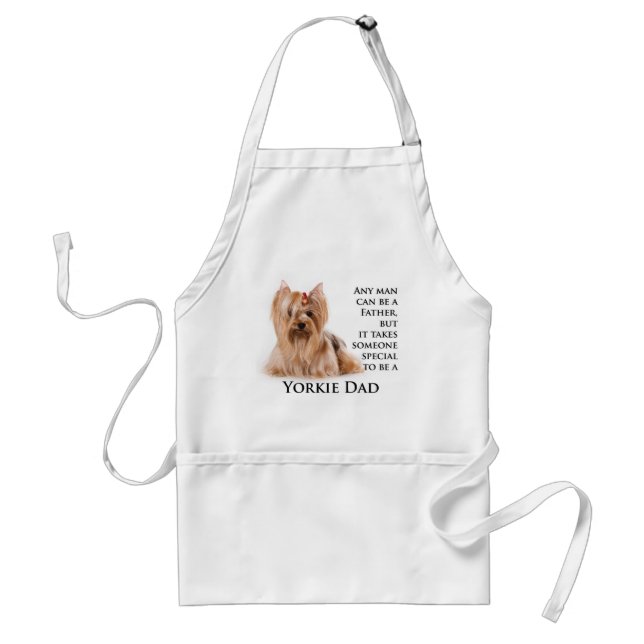 Yorkie Dad Apron (Front)