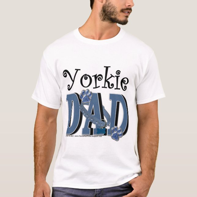 Yorkie DAD T-Shirt (Front)