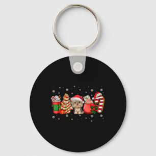 Yorkie Dog Christmas Pyjamas Coffee Latte Mugs Xma Keychain