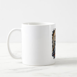 Yorkie Dog Halloween Square Coffee Mug