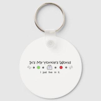 Yorkie Keychain