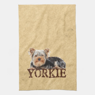 Yorkie Kitchen Towel