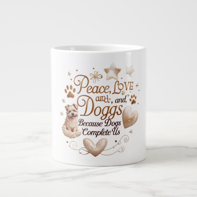 Yorkie Love Jumbo Mug (Front)