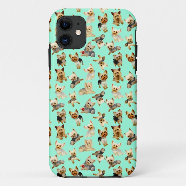 Yorkie Lover's Case-Mate iPhone Case (Back)