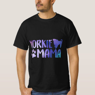 Yorkie Mama Yorkshire Maltese Terrier Dog Mom Tees