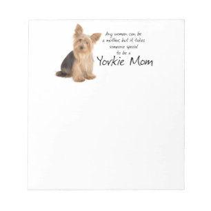 Yorkie Mom Notepad