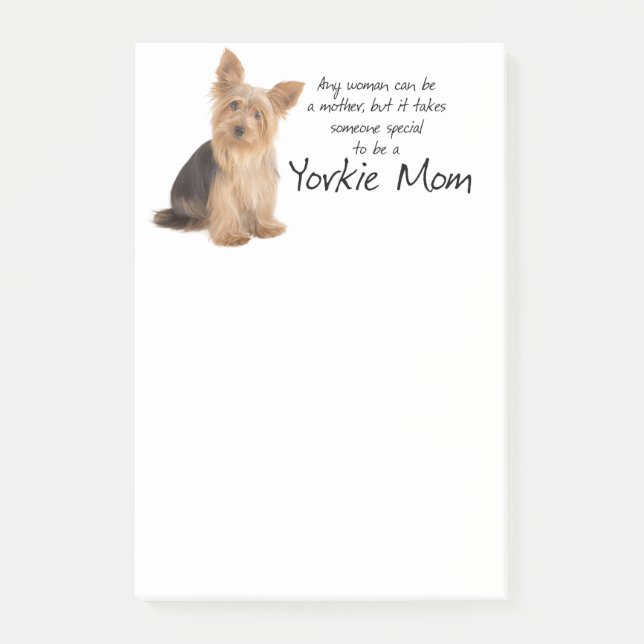 Yorkie Mom Notes (Front)