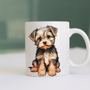 yorkie mug