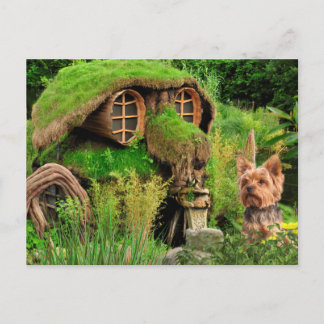 Yorkie New Address Announcement Postcard