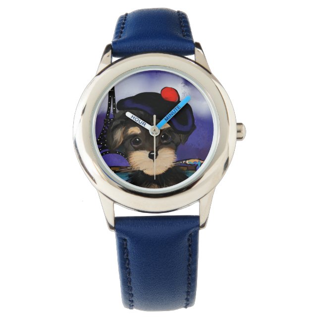 YORKIE POO ARTIST   IN PARIS        WATCH (Front)