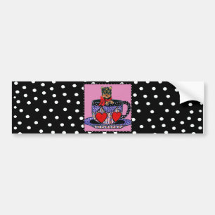 Yorkie Poo Bumper Sticker