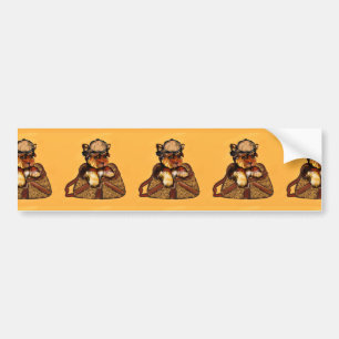 YORKIE POO BUMPER STICKER