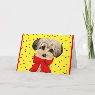 Yorkie Poo Card