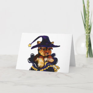 YORKIE POO CARD
