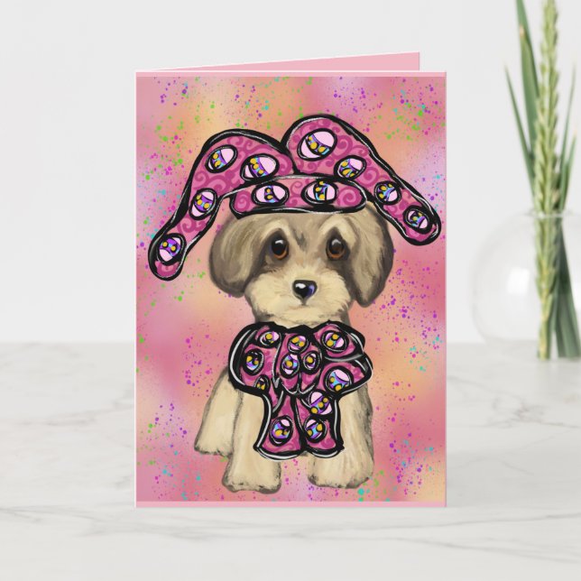 Yorkie Poo Card (Front)
