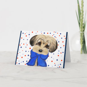 Yorkie Poo Card