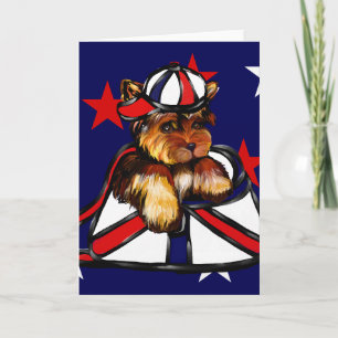 YORKIE POO CARD