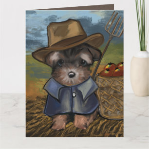 Yorkie Poo Card