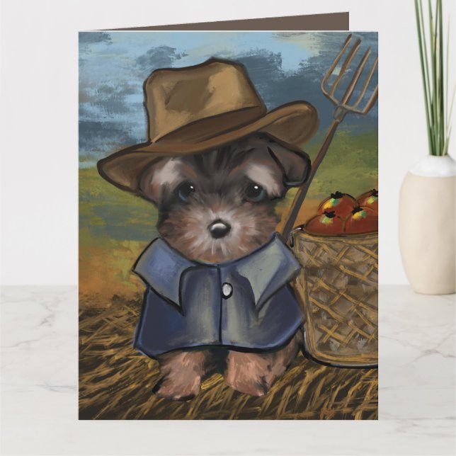 Yorkie Poo Card (Front)