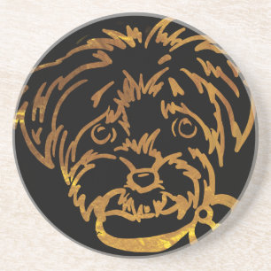 Yorkie Poo  Coaster