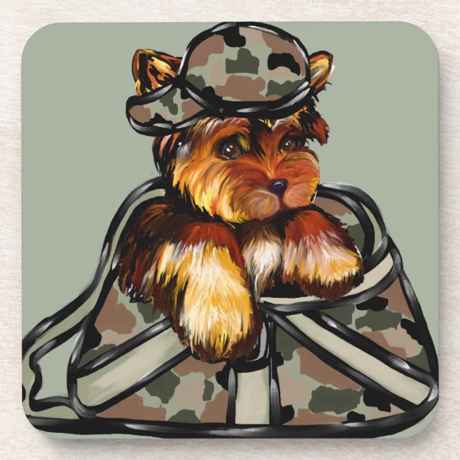 YORKIE POO COASTER (Front)